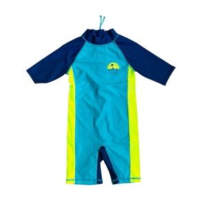 NWOT H&M Colorblock One Piece Rashguard Size 3-4 Years